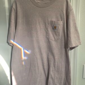 Carhartt Heather Gray Pocket Tee